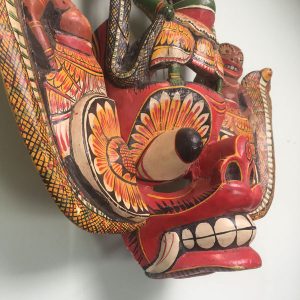 mid-century Sri Lankan Ancestor mask