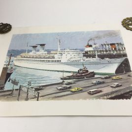 SS Michelangelo by A Brenet