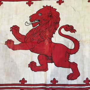 WWI Rampant Lion Flag